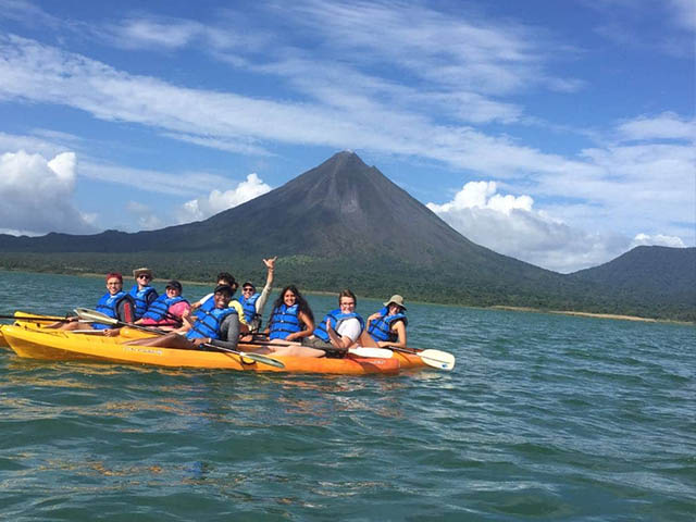 Kayaking on Costa Rica Study Abroad
